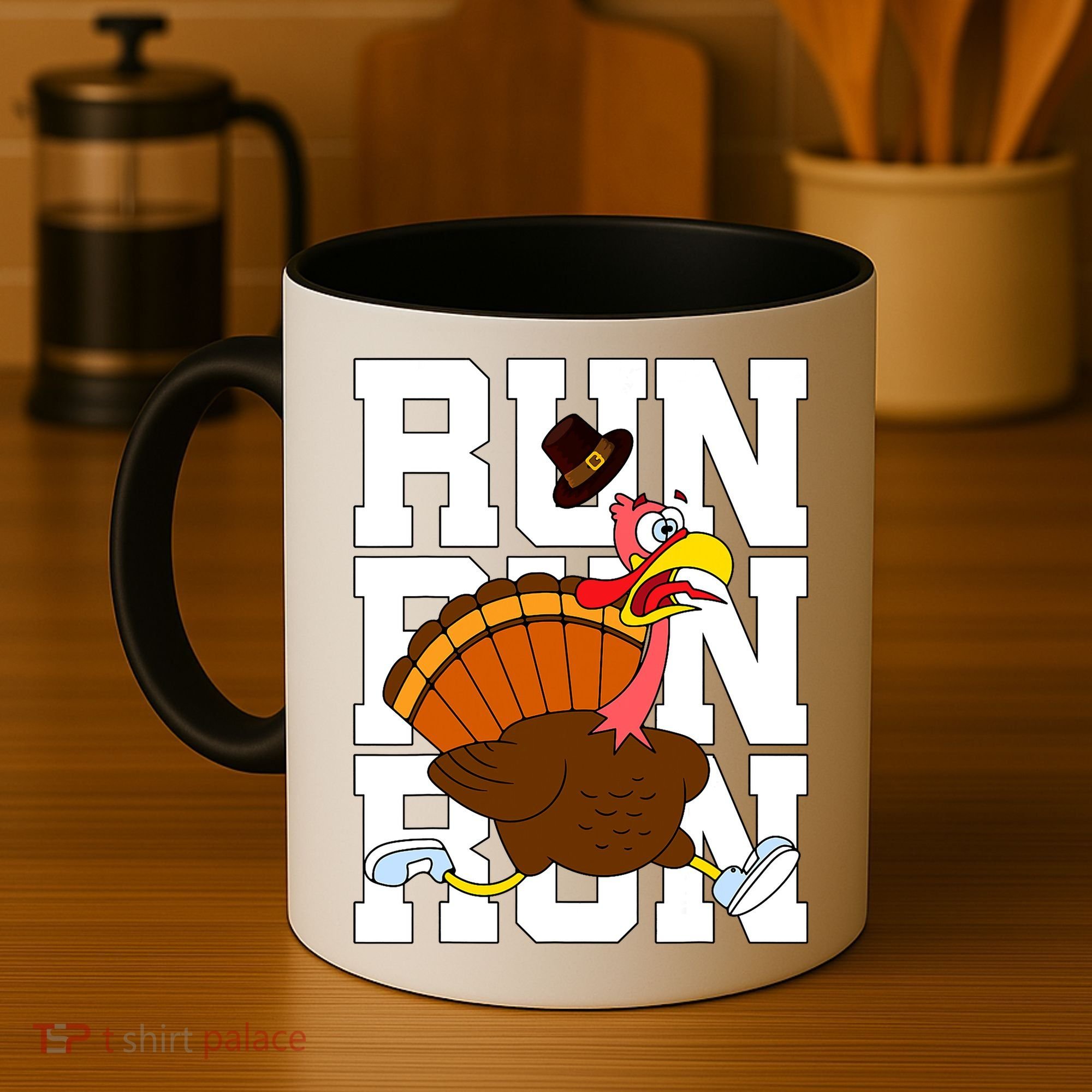 Turkey Run Costume Thanksgiving Running Turkey Trot Coffee Mug