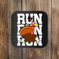 Turkey Run Costume Thanksgiving Running Turkey Trot Coaster thumb 0