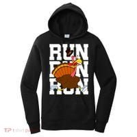Turkey Run Costume Thanksgiving Running Turkey Trot Women's Hoodie thumb 0