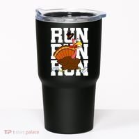 Turkey Run Costume Thanksgiving Running Turkey Trot Tumbler thumb 0