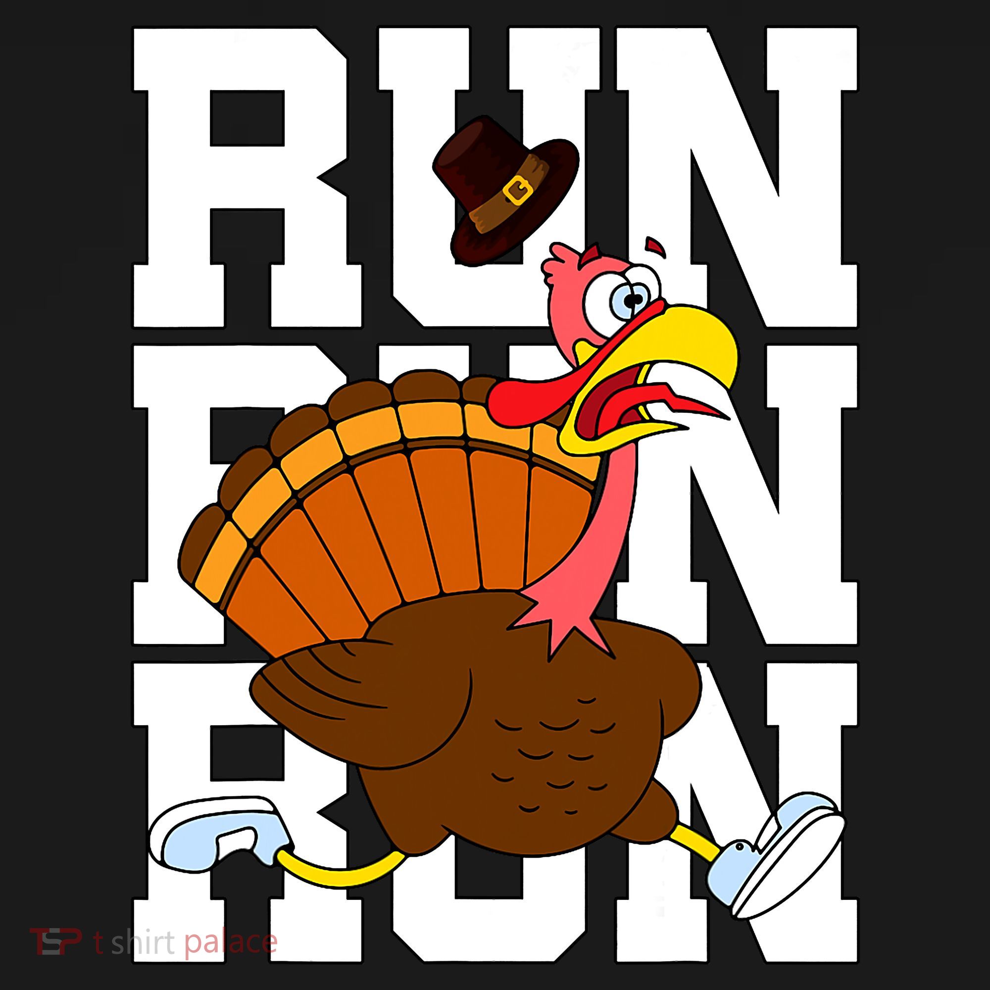 Turkey Run Costume Thanksgiving Running Turkey Trot Mousepad