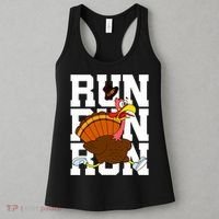 Turkey Run Costume Thanksgiving Running Turkey Trot Women's Tank Top thumb 3