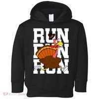 Turkey Run Costume Thanksgiving Running Turkey Trot Toddler Hoodie thumb 0