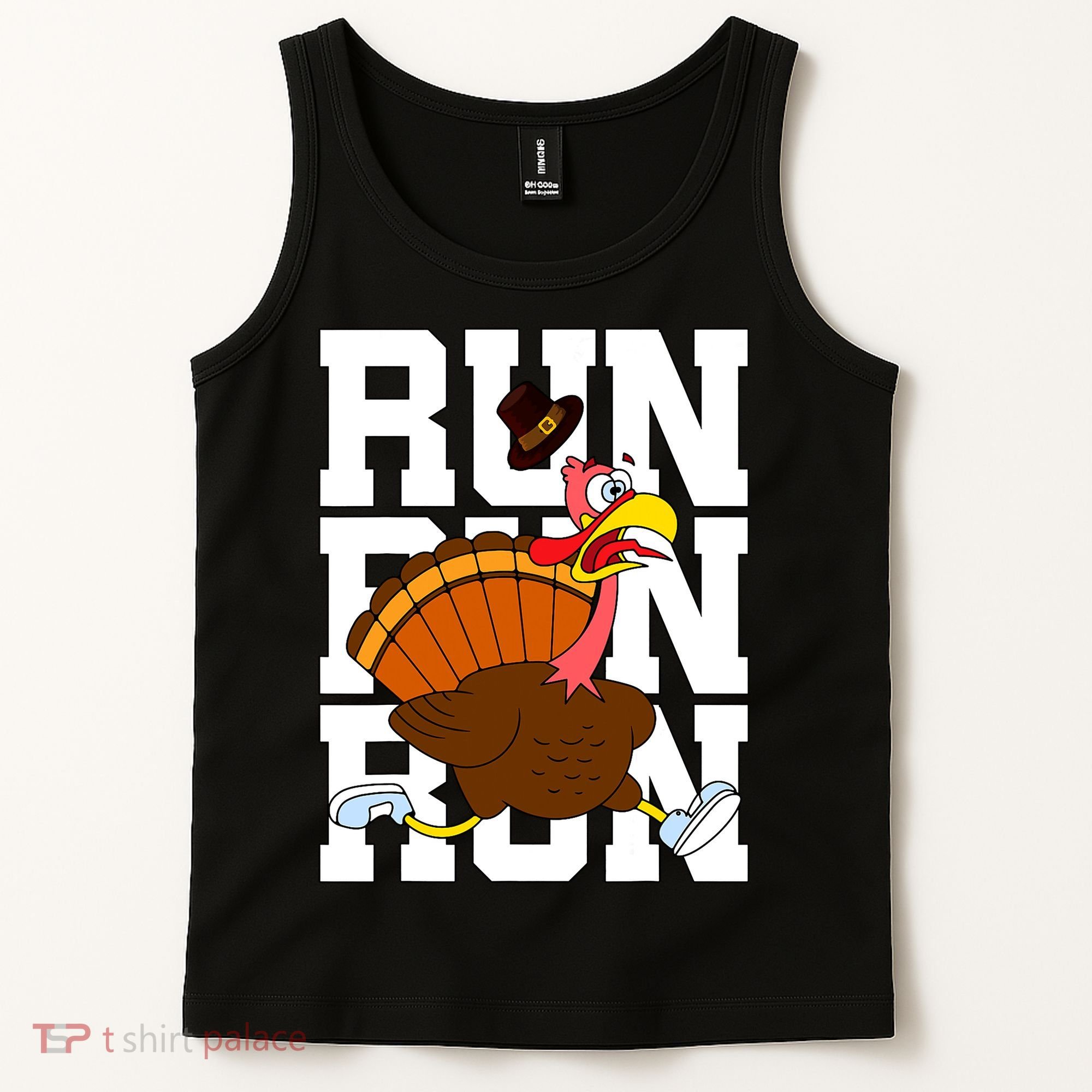 Turkey Run Costume Thanksgiving Running Turkey Trot Tank Top