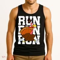 Turkey Run Costume Thanksgiving Running Turkey Trot Tank Top thumb 3