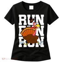 Turkey Run Costume Thanksgiving Running Turkey Trot Women's T-Shirt thumb 0