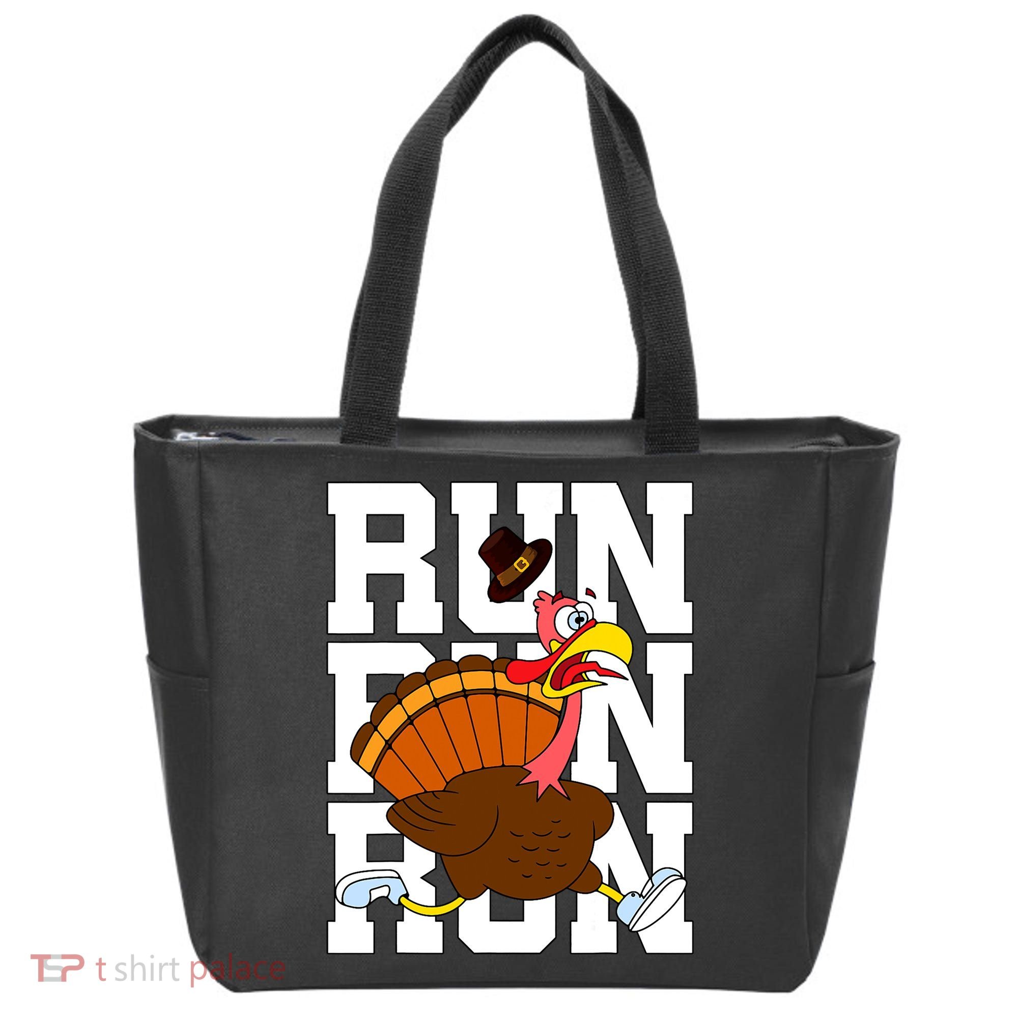 Turkey Run Costume Thanksgiving Running Turkey Trot Tote Bag