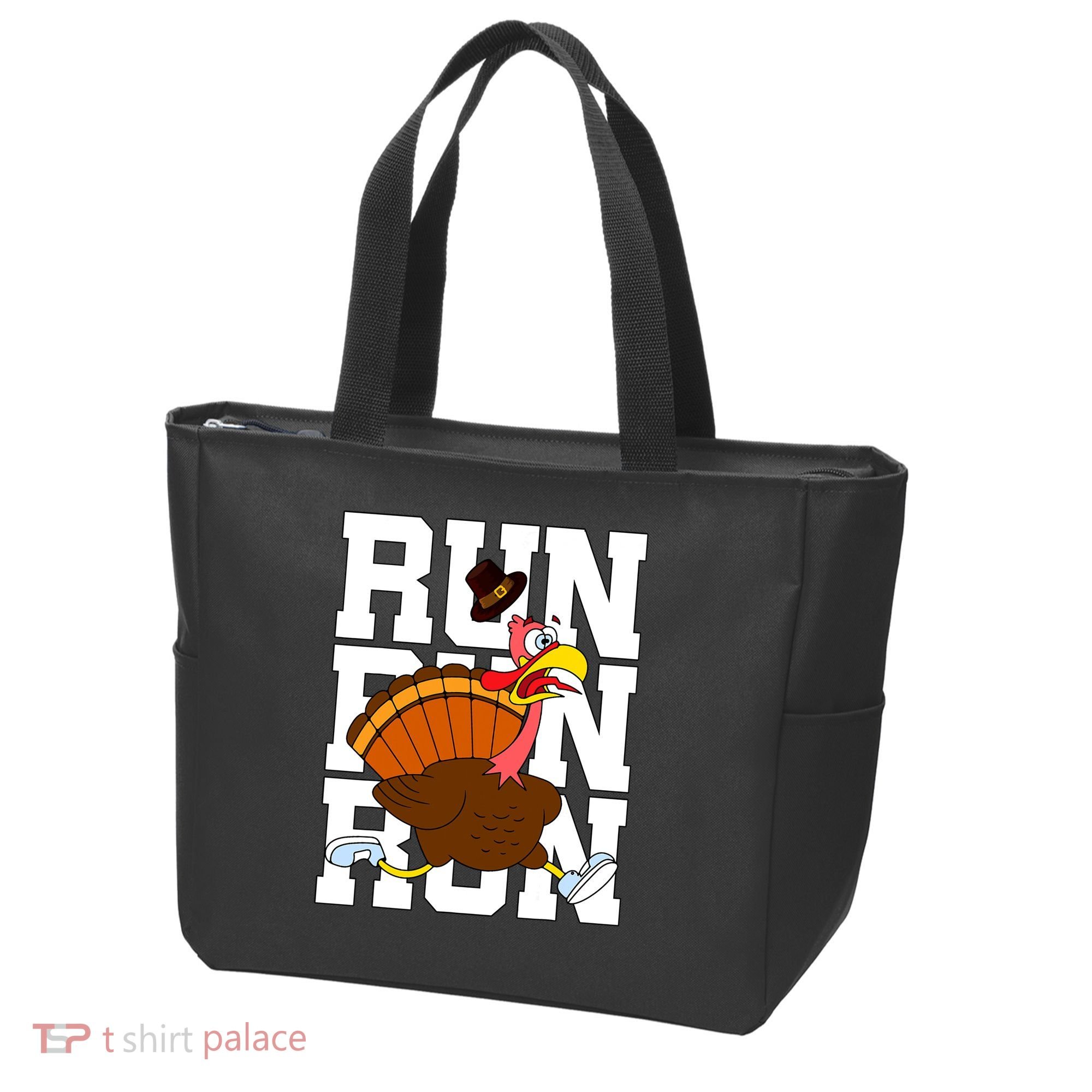 Turkey Run Costume Thanksgiving Running Turkey Trot Tote Bag