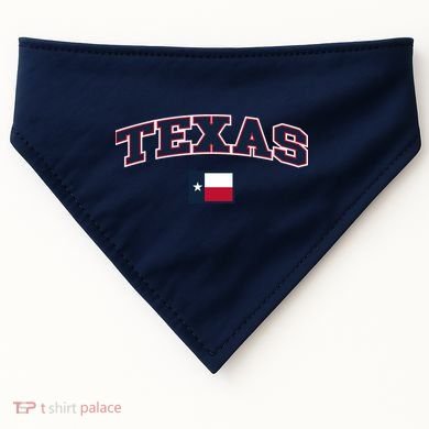 Texas Retro Design USA-Made Doggie Bandana