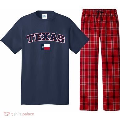 Texas Retro Design Pajama Set