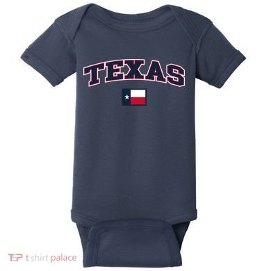Texas Retro Design Baby Bodysuit