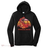 Three Rex Dinosaur Birthday Women's Hoodie thumb 0