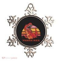 Three Rex Dinosaur Birthday Ornament thumb 0