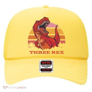 Three Rex Dinosaur Birthday Hat