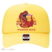 Three Rex Dinosaur Birthday Hat thumb 0