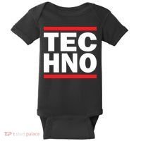 Techno Rave DJ Raver Outfit Festival Rave Wear Baby Bodysuit thumb 0