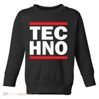 Techno Rave DJ Raver Outfit Festival Rave Wear Toddler Sweatshirt thumb 0
