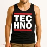 Techno Rave DJ Raver Outfit Festival Rave Wear Tank Top thumb 3
