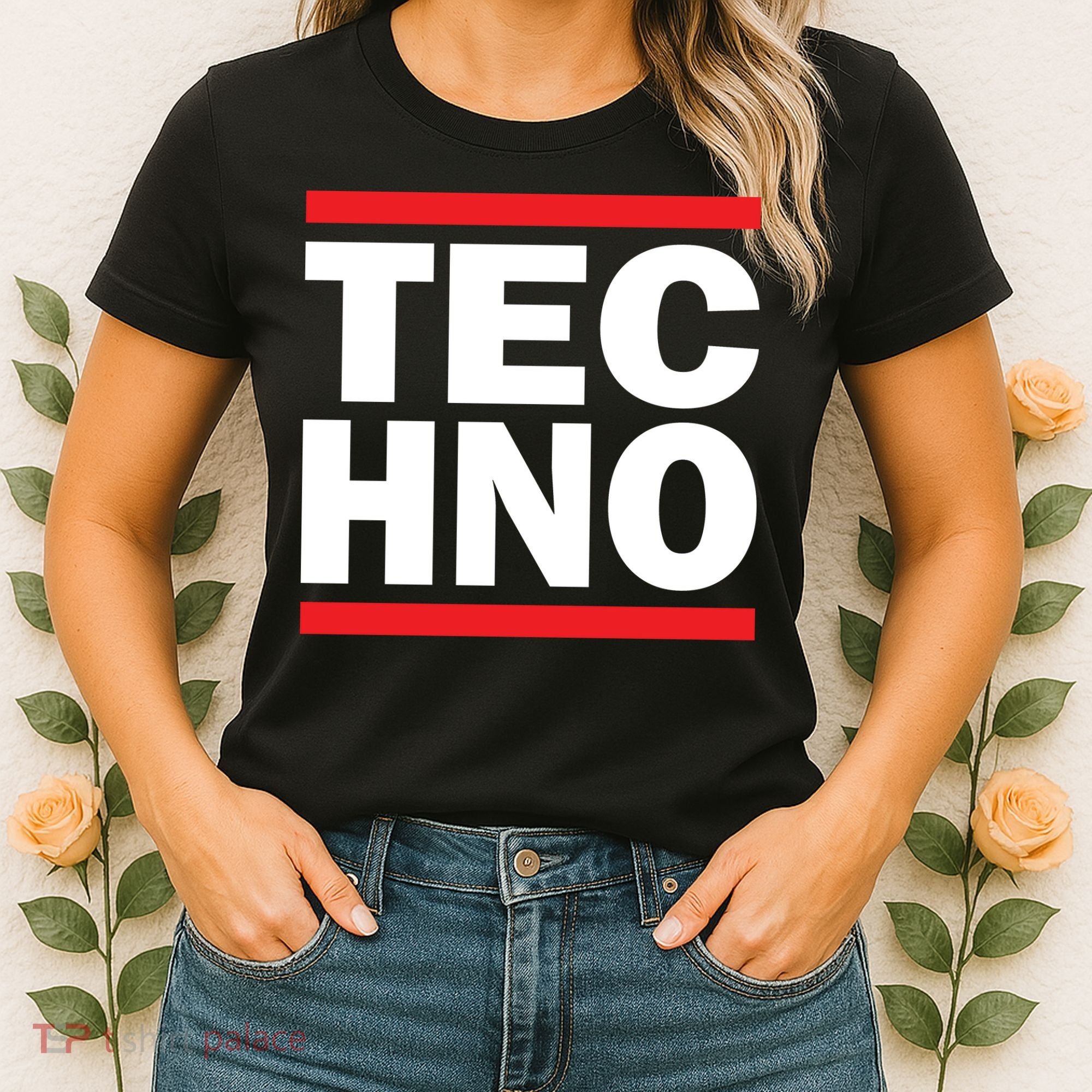 Techno Rave DJ Raver Outfit Festival Rave Wear Women's T-Shirt
