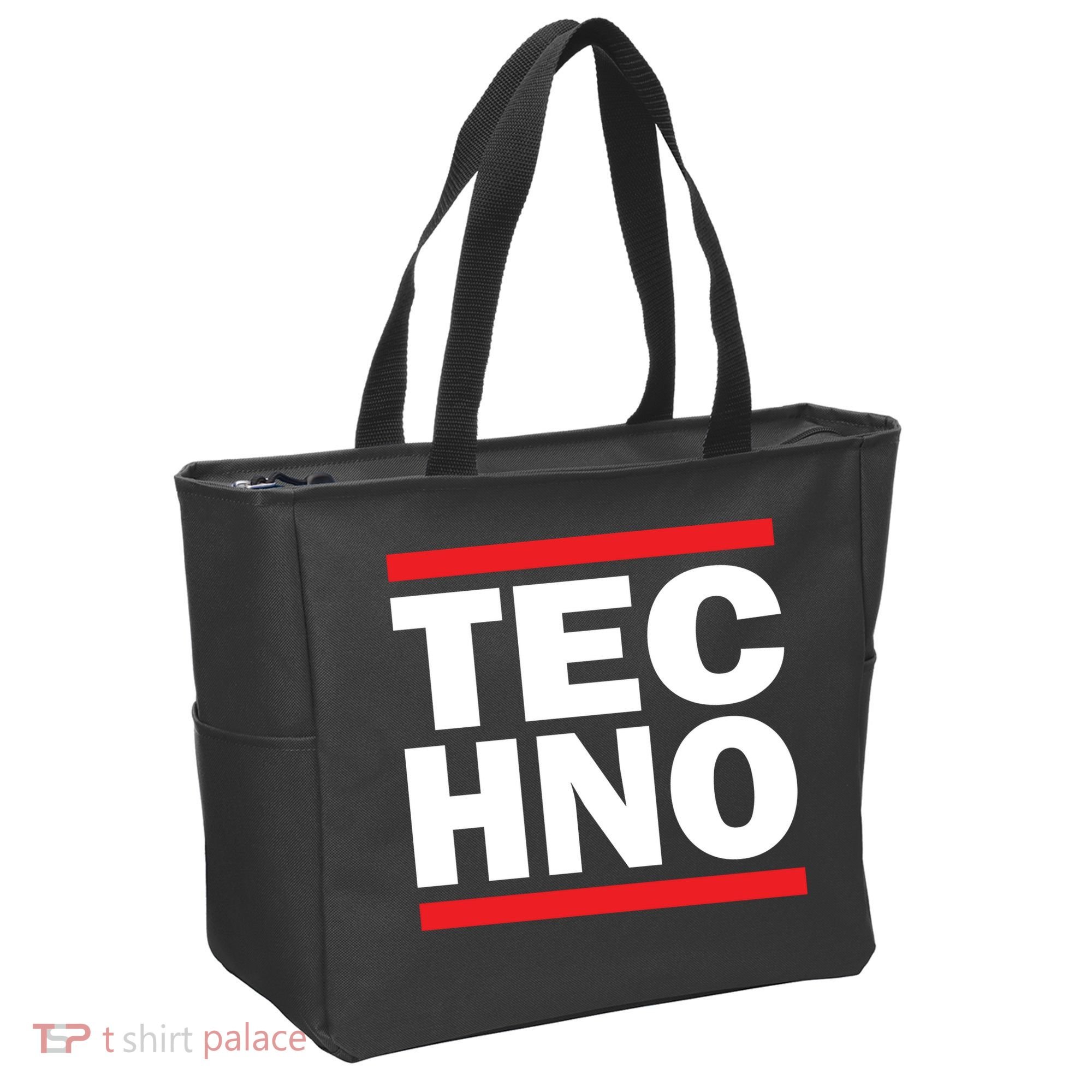 Techno Rave DJ Raver Outfit Festival Rave Wear Tote Bag