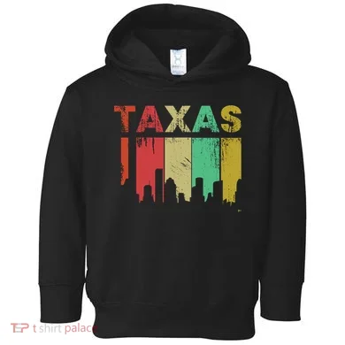 Texas Retro Drip Logo Toddler Hoodie