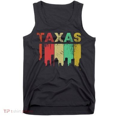 Texas Retro Drip Logo Tank Top