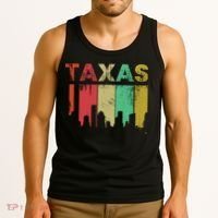 Texas Retro Drip Logo Tank Top thumb 3