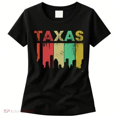 Texas Retro Drip Logo Women's T-Shirt