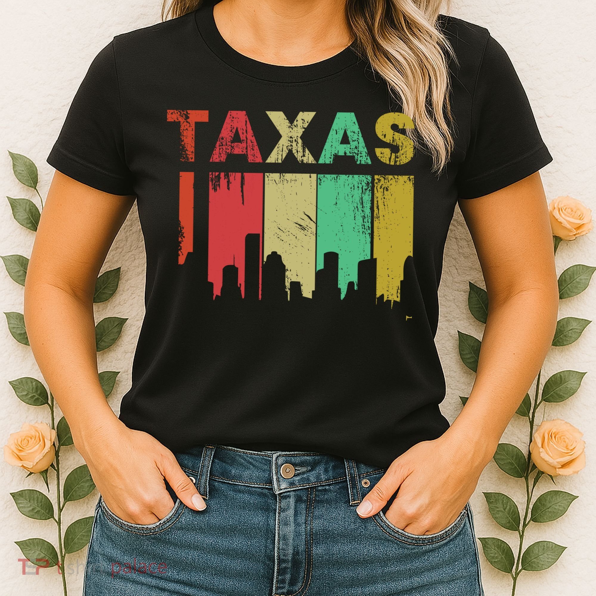 Texas Retro Drip Logo Women's T-Shirt