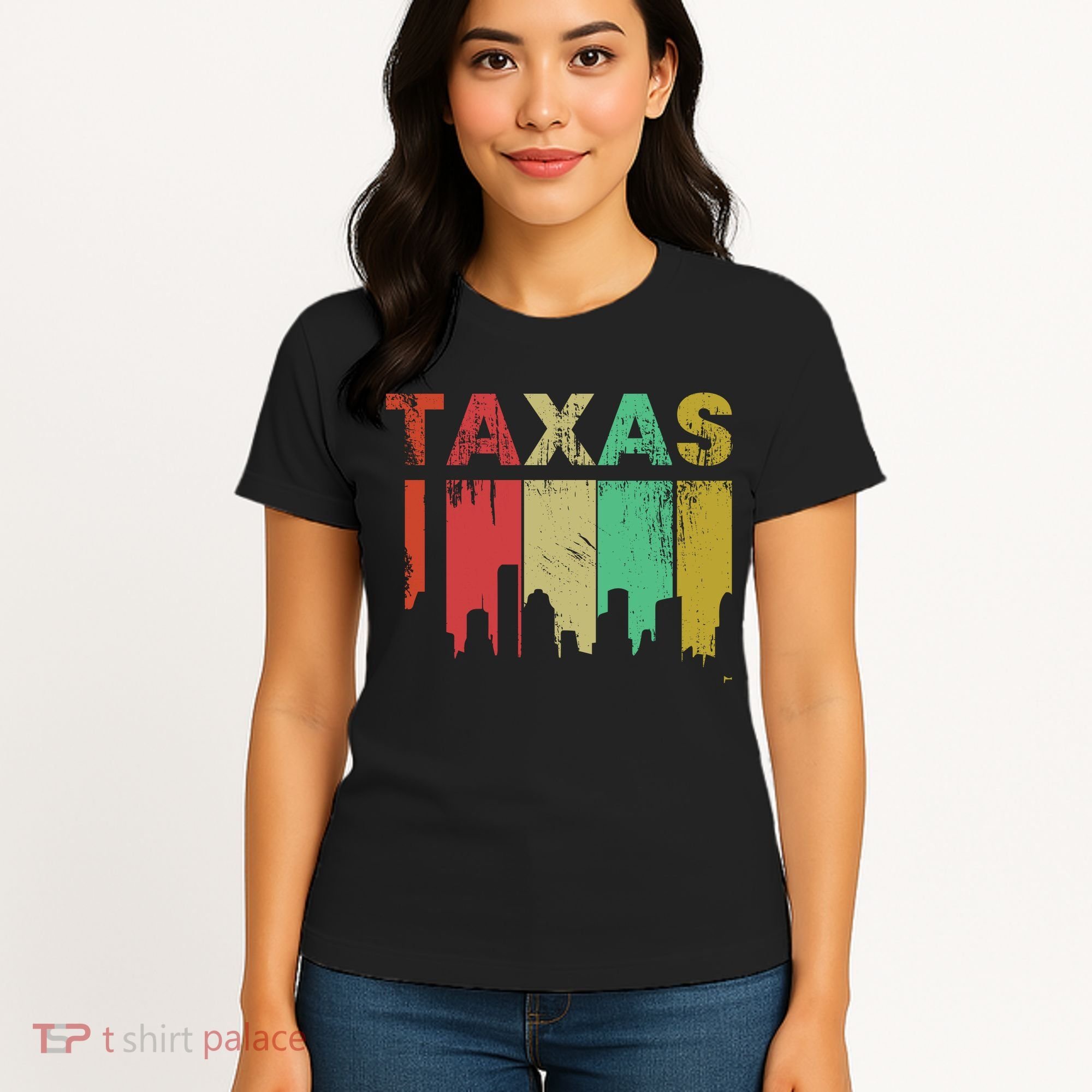 Texas Retro Drip Logo Women's T-Shirt