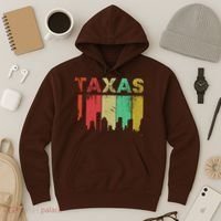 Texas Retro Drip Logo Hoodie thumb 3