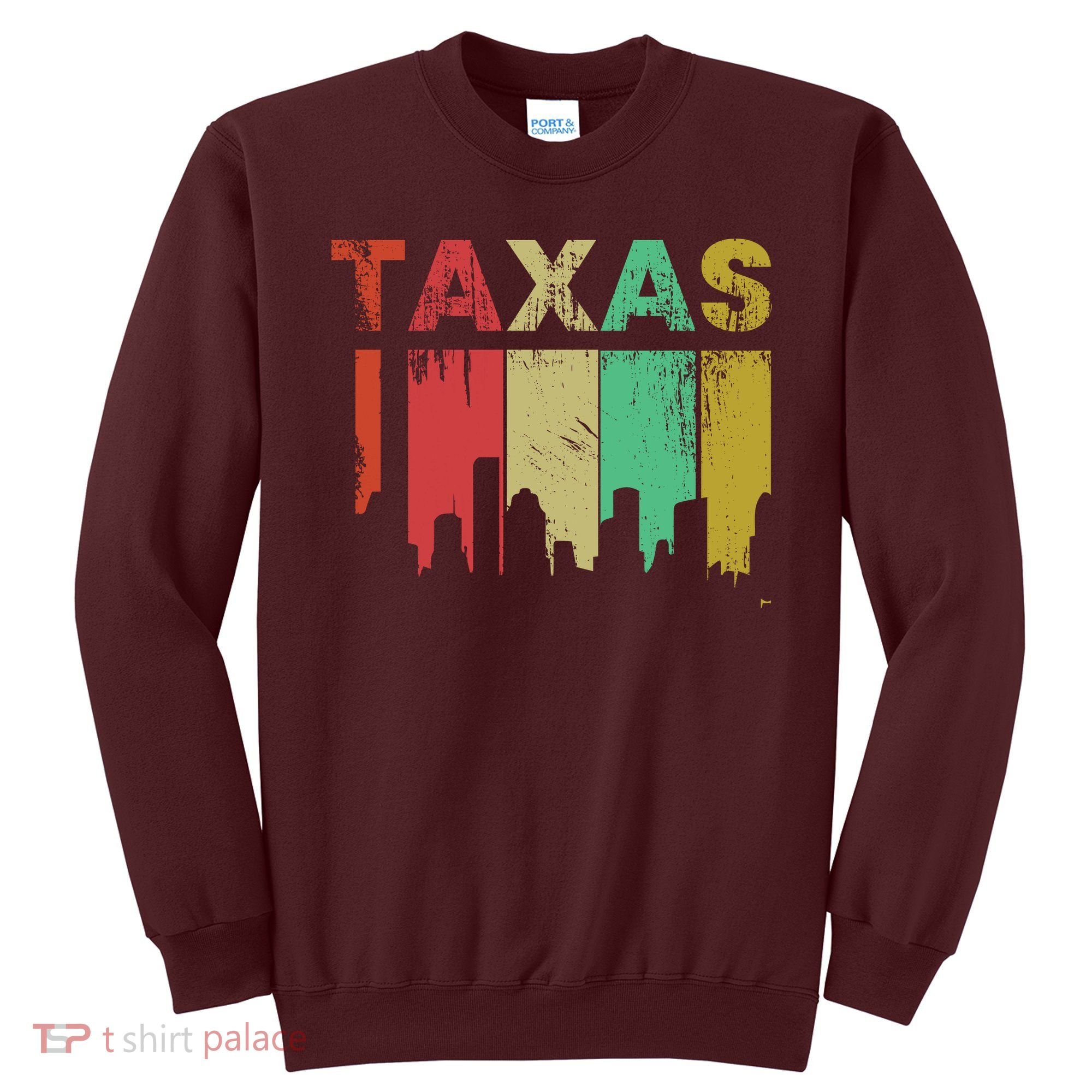 Texas Retro Drip Logo Sweatshirt