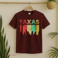 Texas Retro Drip Logo T-Shirt thumb 2
