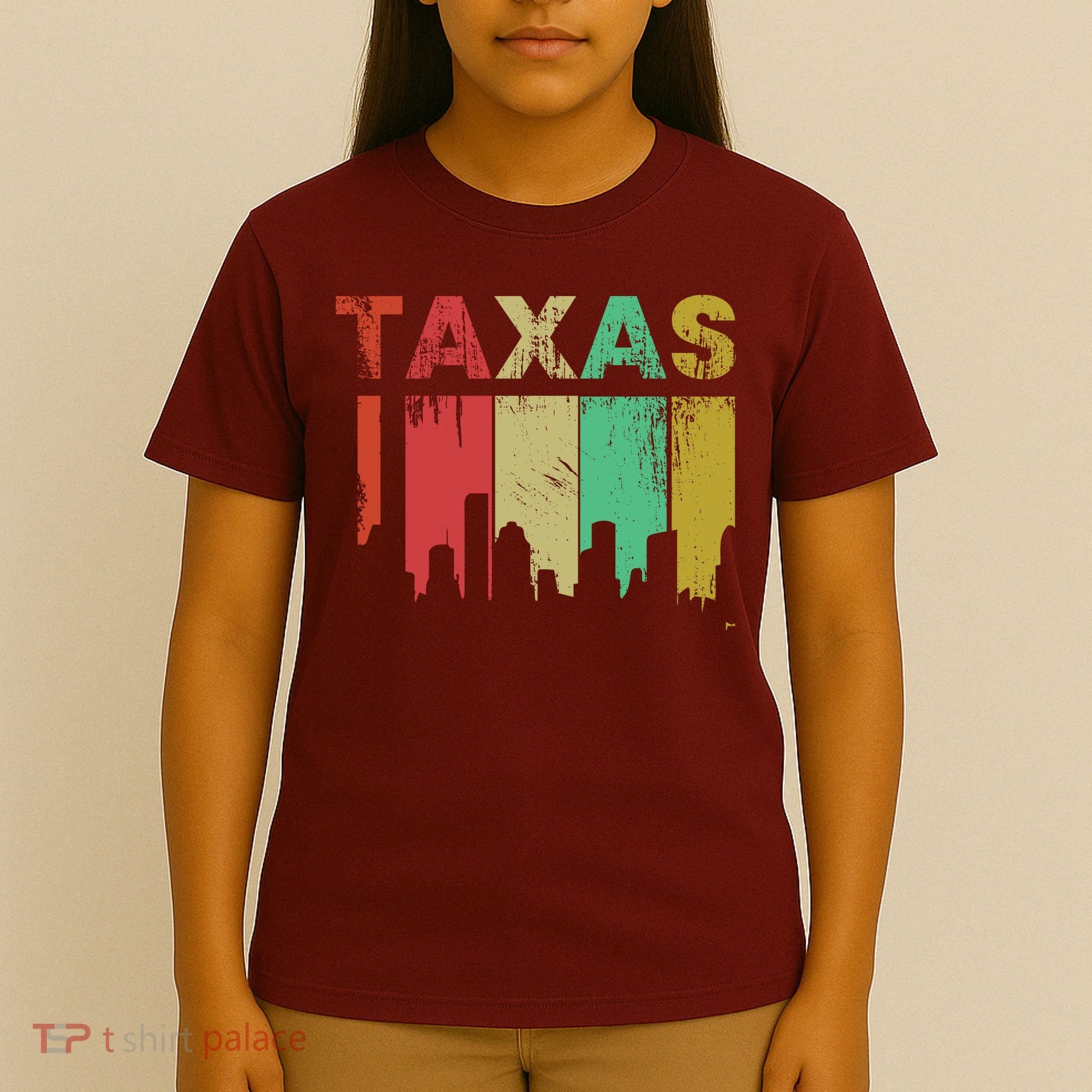 Texas Retro Drip Logo T-Shirt
