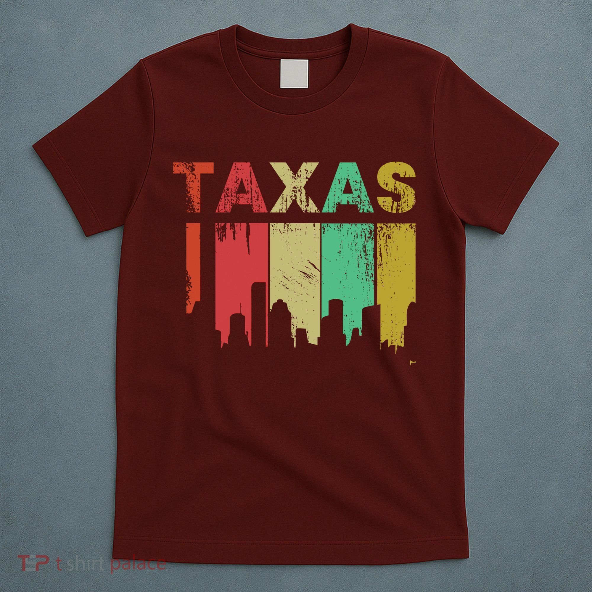 Texas Retro Drip Logo T-Shirt