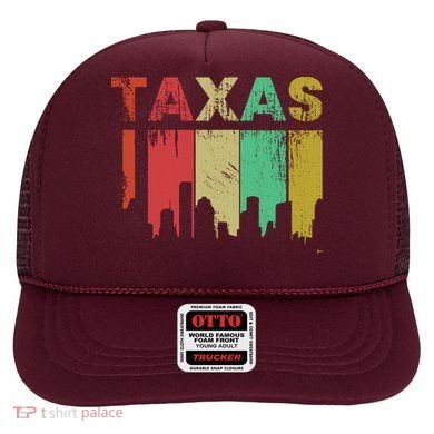 Texas Retro Drip Logo Hat