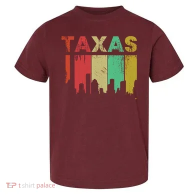 Texas Retro Drip Logo Toddler T-Shirt