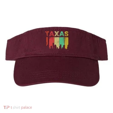 Texas Retro Drip Logo Visor