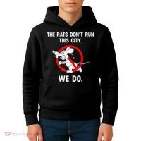 The Rats Don't Run This City We Do Kids Hoodie thumb 4