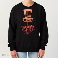 Tree Roots Disc Golf Basket Disc Golfing Frisbee Disc Golf Women's Sweatshirt thumb 0