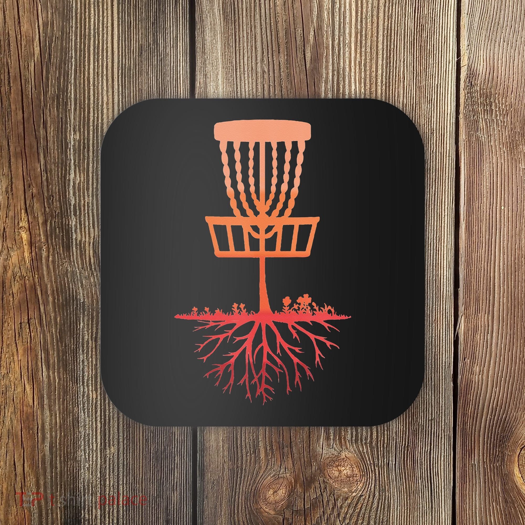 Tree Roots Disc Golf Basket Disc Golfing Frisbee Disc Golf Coaster
