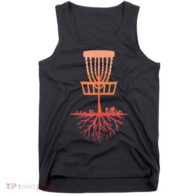 Tree Roots Disc Golf Basket Disc Golfing Frisbee Disc Golf Tank Top