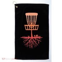 Tree Roots Disc Golf Basket Disc Golfing Frisbee Disc Golf Golf Towel thumb 0