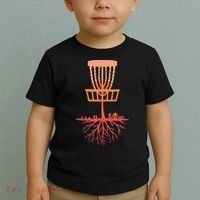 Tree Roots Disc Golf Basket Disc Golfing Frisbee Disc Golf Toddler T-Shirt thumb 2