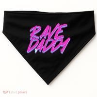 Techno Rave EDM Rave Daddy USA-Made Doggie Bandana thumb 0