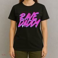 Techno Rave EDM Rave Daddy T-Shirt thumb 4