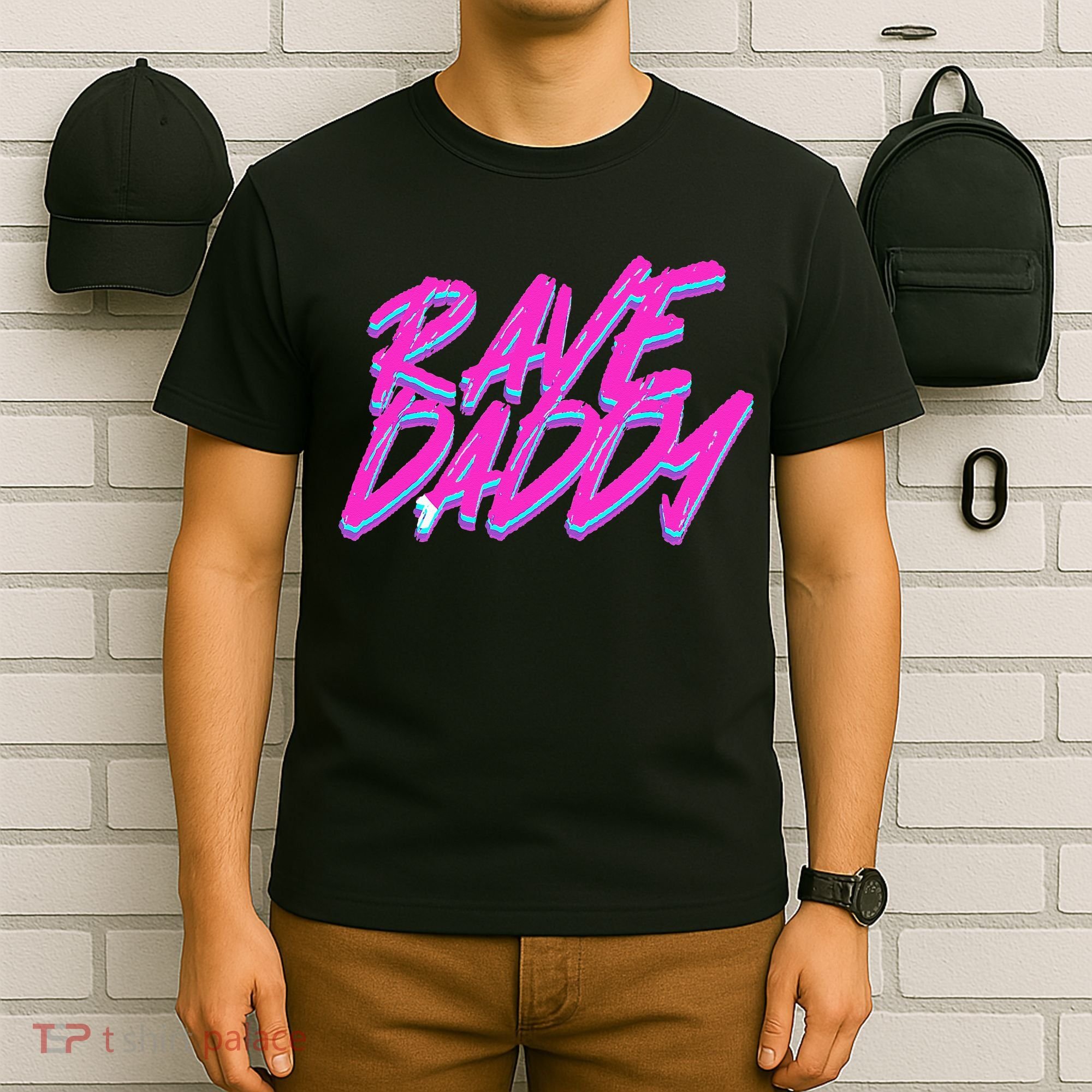 Techno Rave EDM Rave Daddy T-Shirt