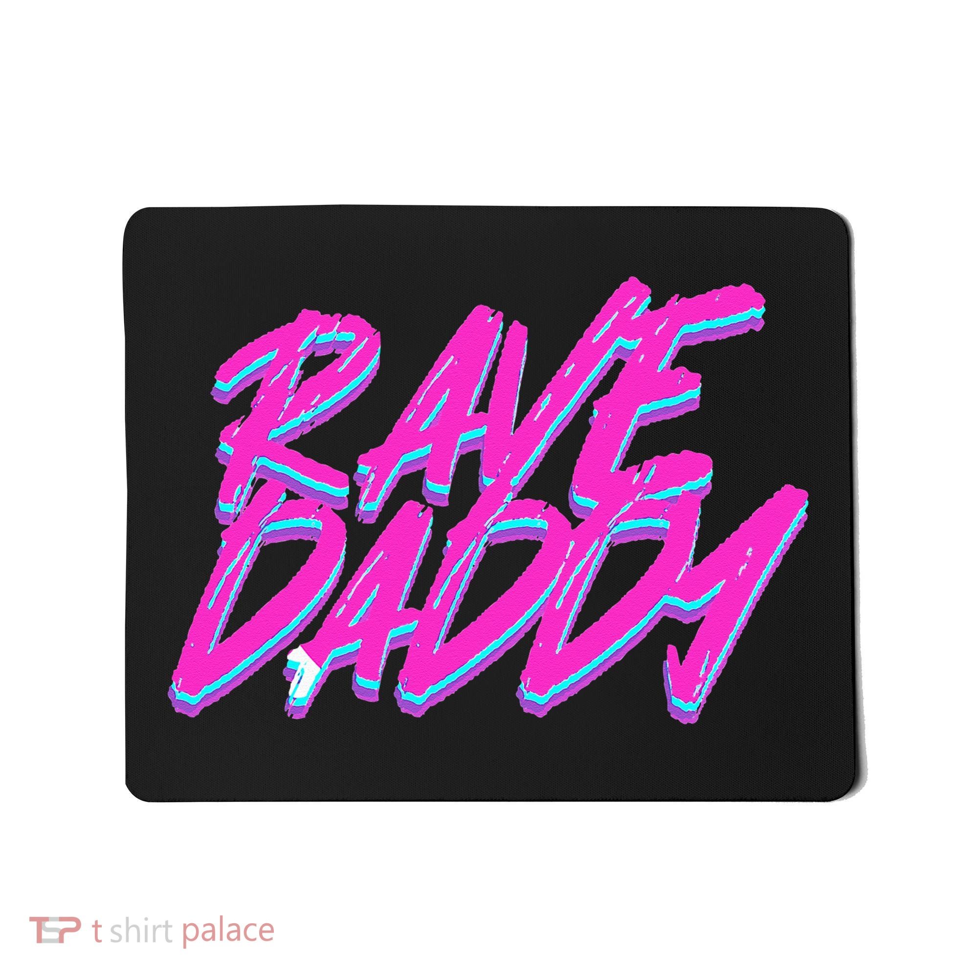 Techno Rave EDM Rave Daddy Mousepad