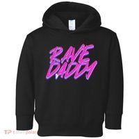 Techno Rave EDM Rave Daddy Toddler Hoodie thumb 0