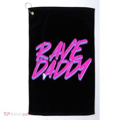 Techno Rave EDM Rave Daddy Golf Towel
